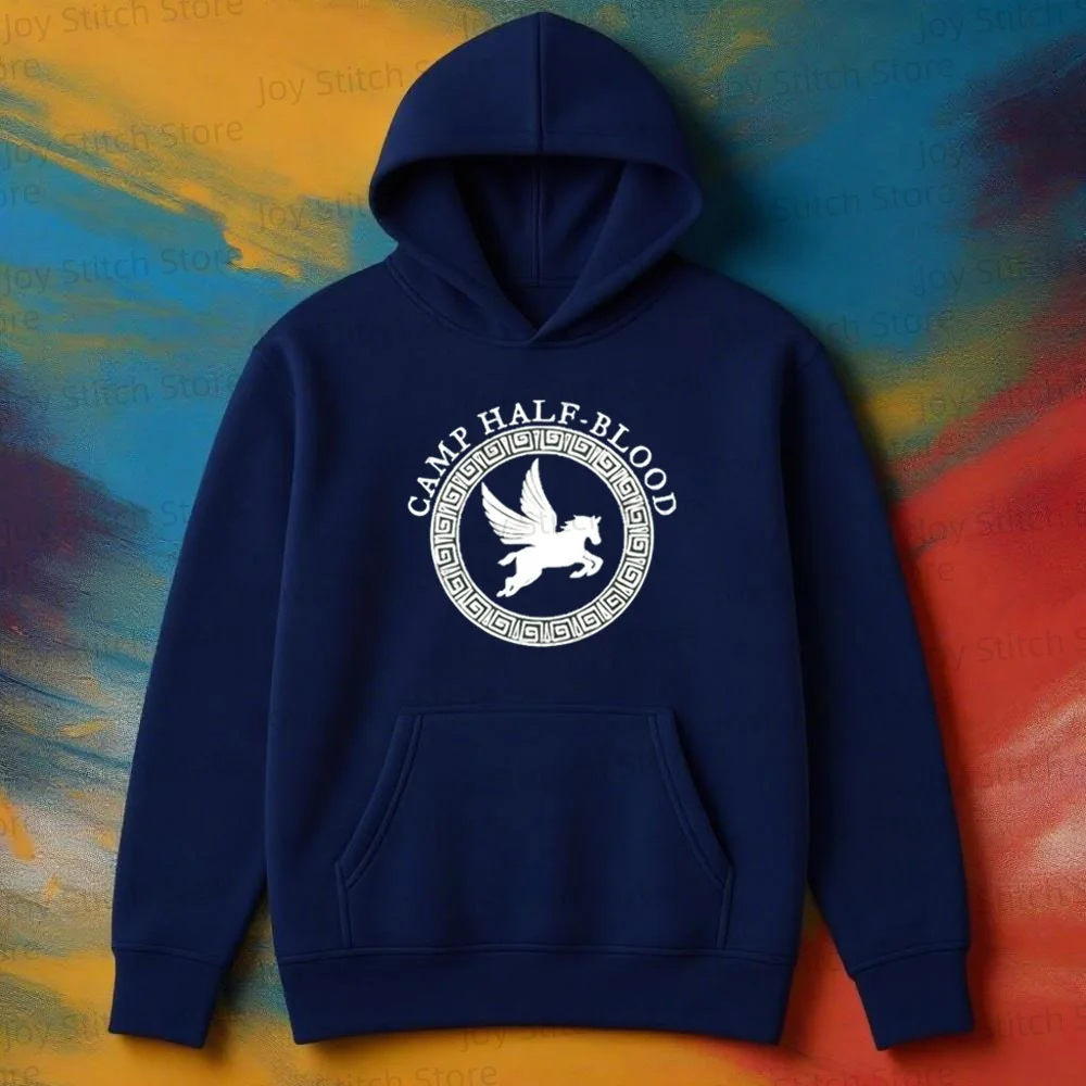 

Мужская толстовка с принтом Camp Half-Blood, романтическая толстовка в скандинавском стиле, простая повседневная одежда, устойчивая к выцветанию, идеальный подарок