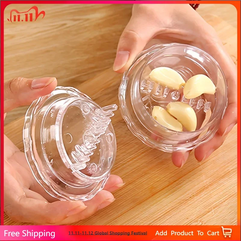 

Kitchen Multifunctional Garlic Crusher Manual Garlic Press Roll Crusher Chopper Home Appliance Kitchen Gadgets Accessories