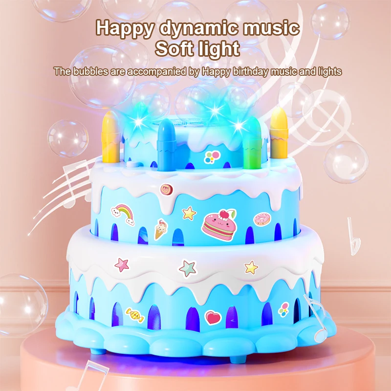 Singing Cake Bubble Machine 5