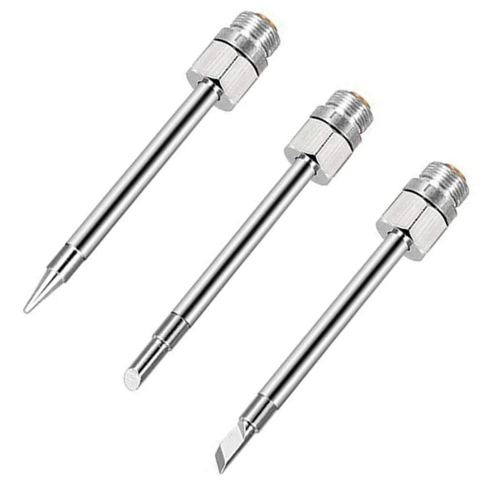 3pcs 15w 2in 510 Interface Soldering Iron Tip Mini Portable USB Soldering Iron Tip Welding Rework Accessories Tip For Soldering