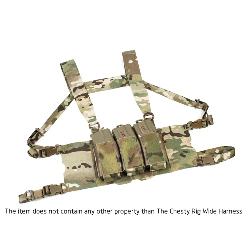 PEW practical Tactical Chest Rig Wide Harness Ferro Style Chesty Rig Waist Strap Hunting Accessories - view 2