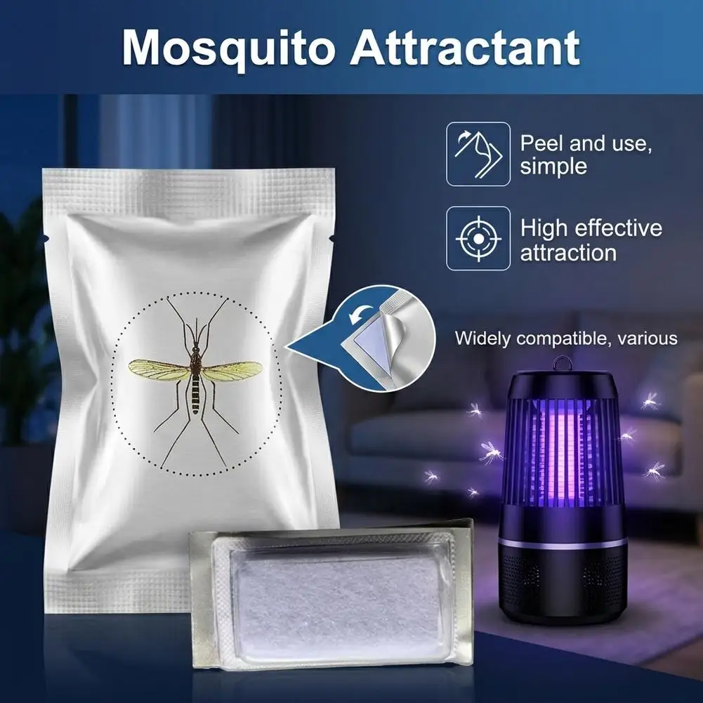 1pcs Octenol Insect Bait Long Lasting Odorless Mosquito Attractant Non-Toxic Bug Trap Replacement for Mosquito Trap Bug Zappe