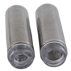 Aquarium Inflow Inlet Filter Stainless Basket Mesh Net Filter Guard Fish Tank Filter Accesories Intake Strainer Pre-Filter Cover