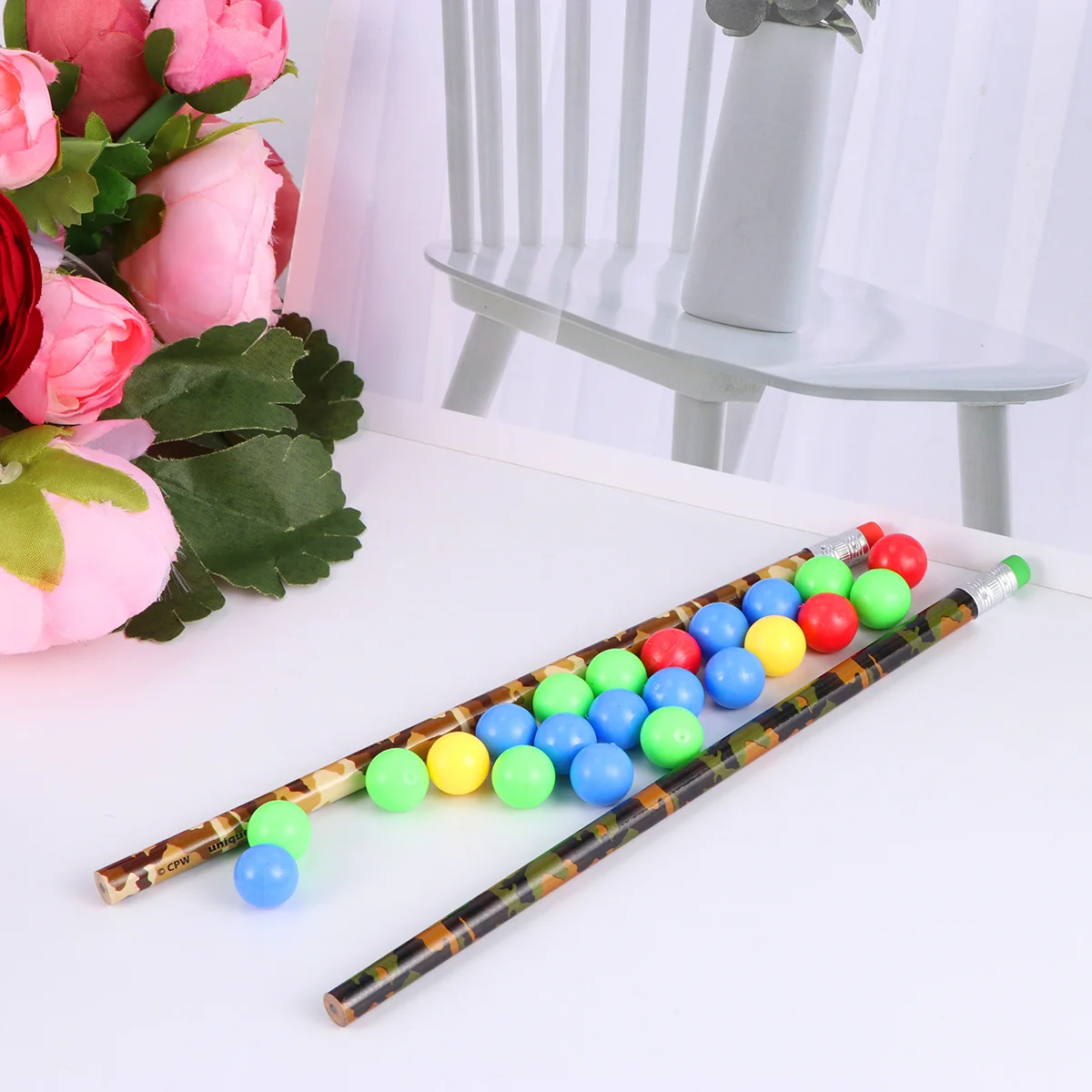 120 個のカラフルな食べるためのビーズ食べる豆ファミリーパーティービーズビーズパズル交換ボールゲームセット