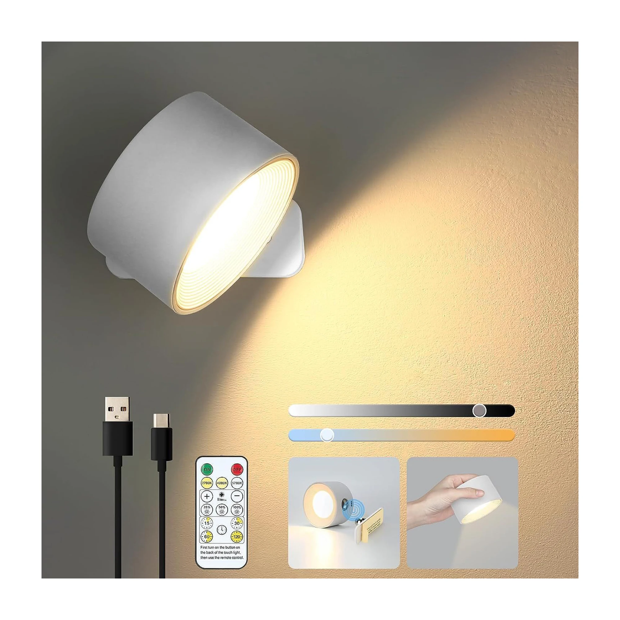 Glowright Lights Of Sweden Wall Lamps Designed For Ambiance Adjustable Brightness For Any Room