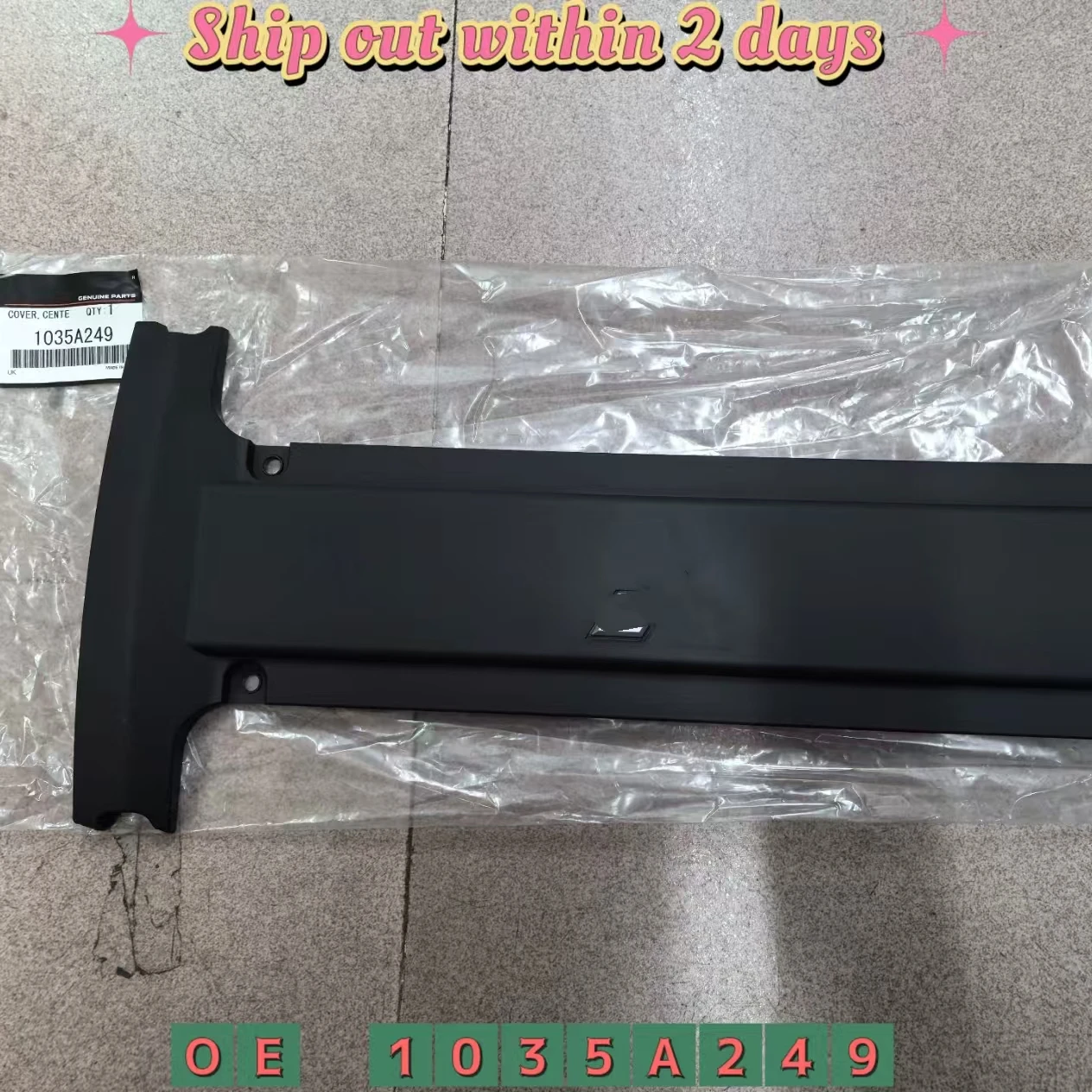 

1035A249 Rocker arm center cover For Mitsubishi Lancer Evolution CT9A CT9W