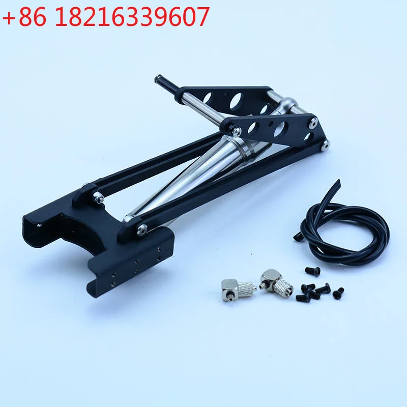 Cilindro Hidráulico Metálico YAO para Camión Volquete, Elevador F para Camión RC Tamiya 1/14, Accesorios para Camiones SCANIA 770S VOLVO BENZ MAN TGX LESU