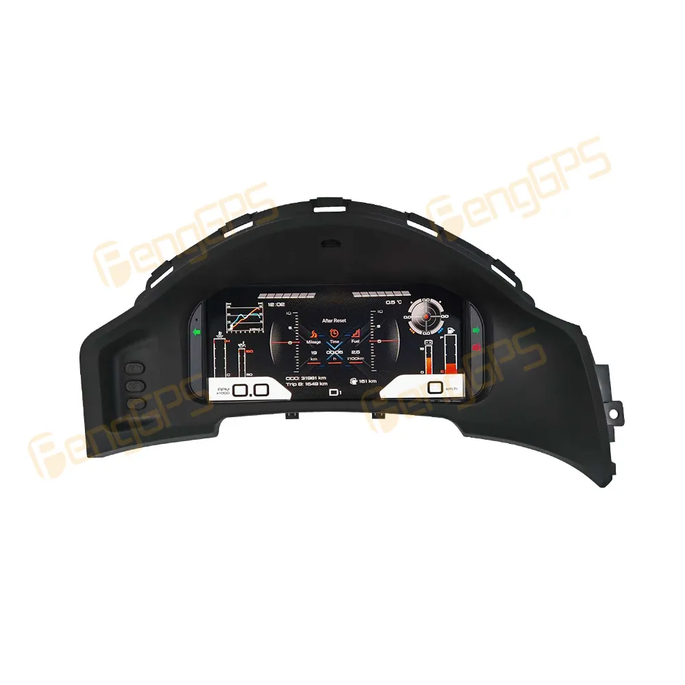 12.3 Inch Digital Cluster Odometer Screen For Subaru BRZ 2013-2019 LCD Instrument Panel Virtual Cockpit Speed Meter Car Dashboad