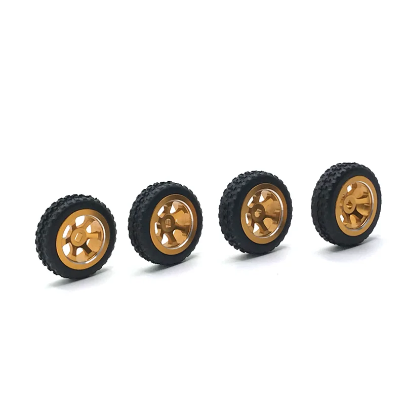 Metal Upgrade Racing Wheel Soft Tire Skin For WLtoys 1/28 284131 K969 K979 K989 K999 P929 P939 MINI-D MINI-Q MINI-Z RC Car Parts