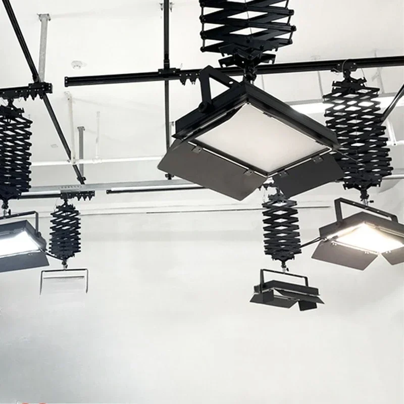 Hanger light holder hinge boom telescopic instrument