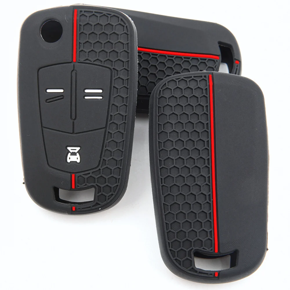 For Opel Astra Zafira Corsa Vectra Meriva Insignia Silicone Remote Fob Holder Premium Protective Scratch Resistant