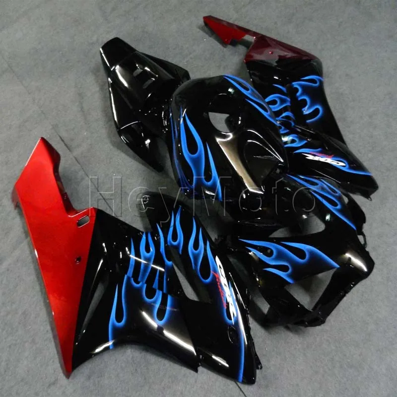 

injection Fairings kit for CBR1000RR 2004 2005 blue flames CBR1000 RR 04 05 ABS Plastic Bodywork Set Injection mold H2