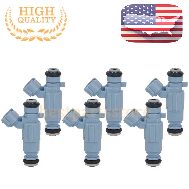 

Set(6) Fuel Injectors for 1999-2006 Hyundai Sonata Santa Fe Kia Optima 2.4L 3.5L