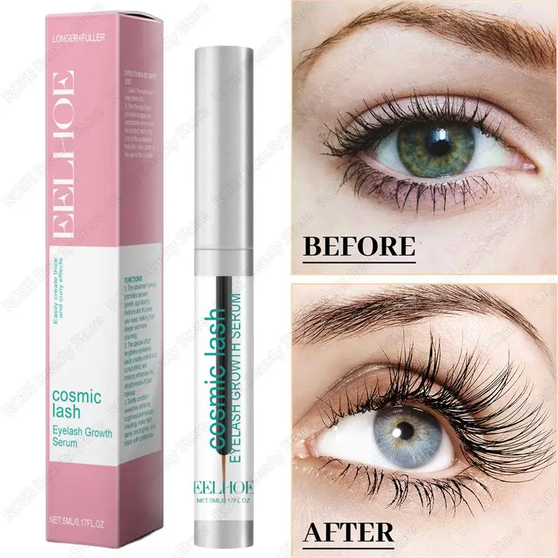 7 วัน Fast Eyelash Growth Serum Eyelash Eyebrow Growth Strong แต่งหน้า Extension Treatment Eyelash Growth Thicken Care ผลิตภัณฑ์