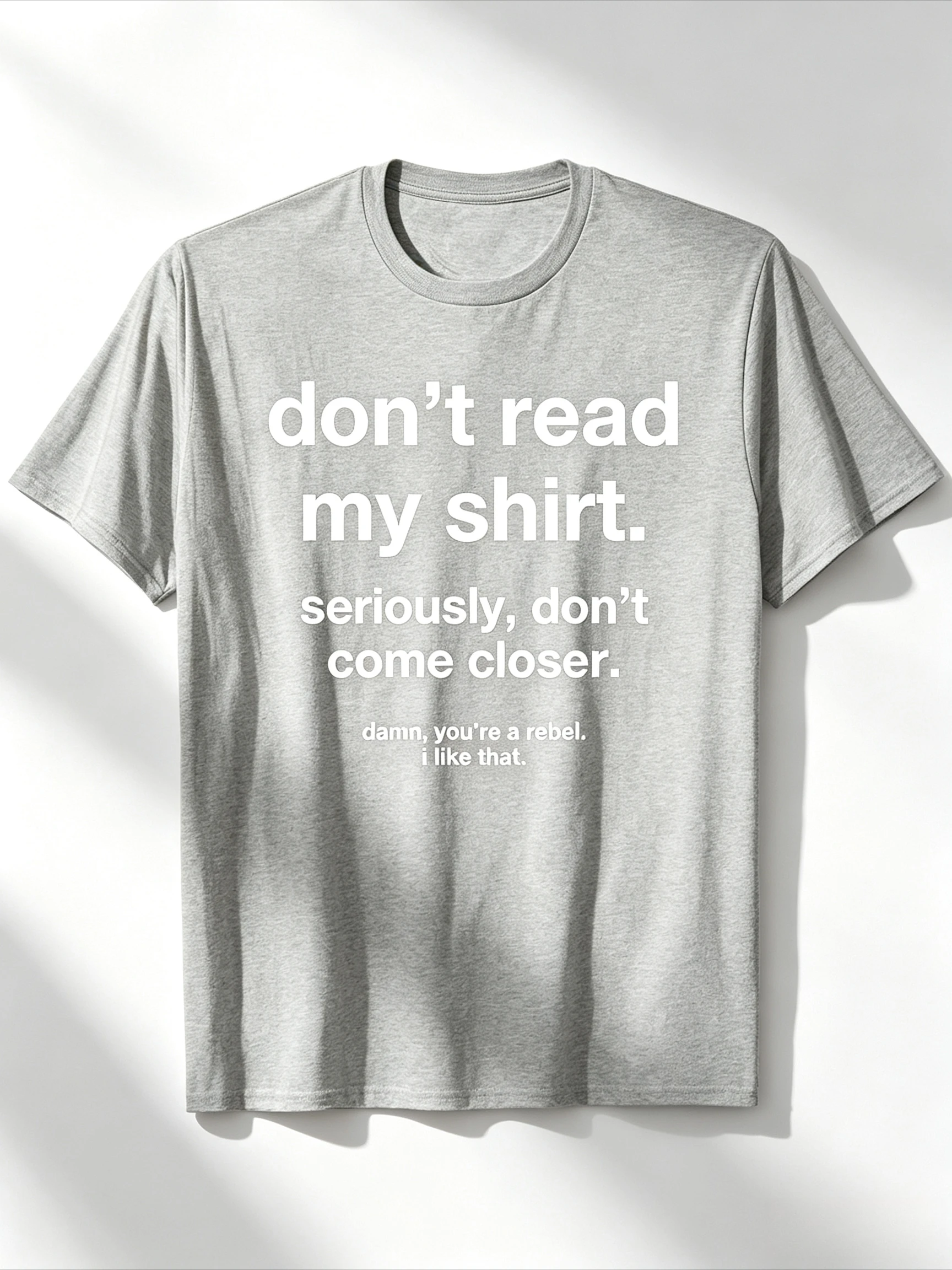 Novelty Men'S Don't Look At My Shirt Sarcastic Rebel Vintage T Shirt Tee Oversize Ironic Humor Weirdcor Sarcastic Hilarious Meme