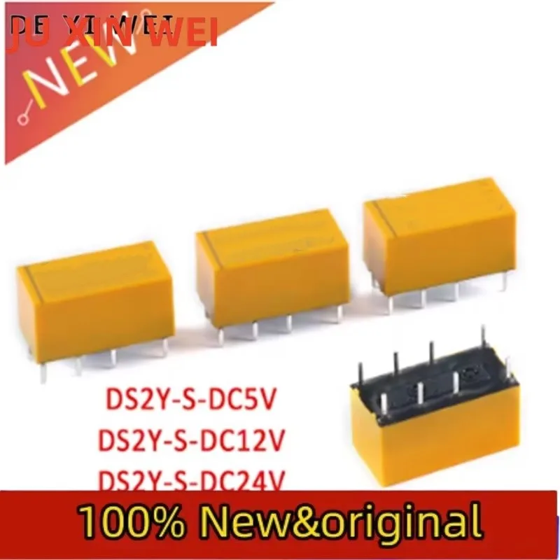 10Pcs Relay Ds2Y-S-…