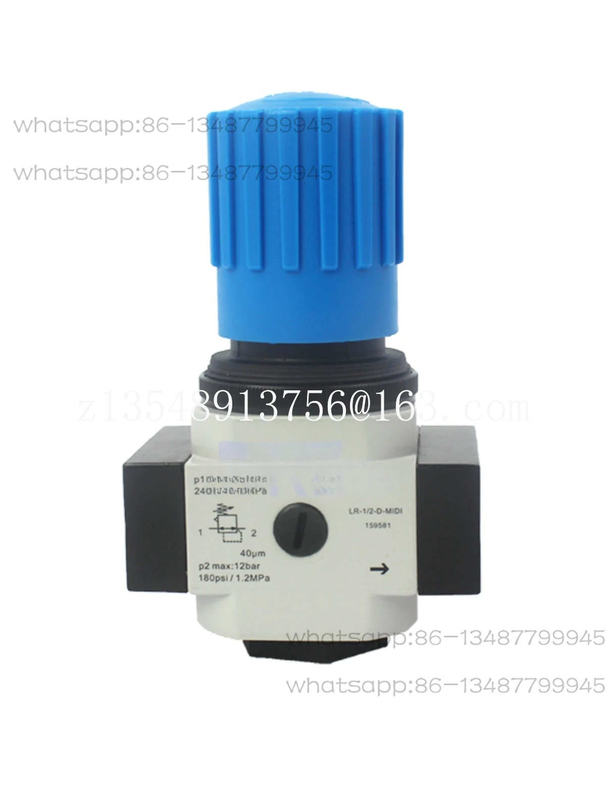 

Air source processor LR-1/2-D-MIDI-MPA 8002257 Pressure regulating valve LR-1/4-3/8-3/4