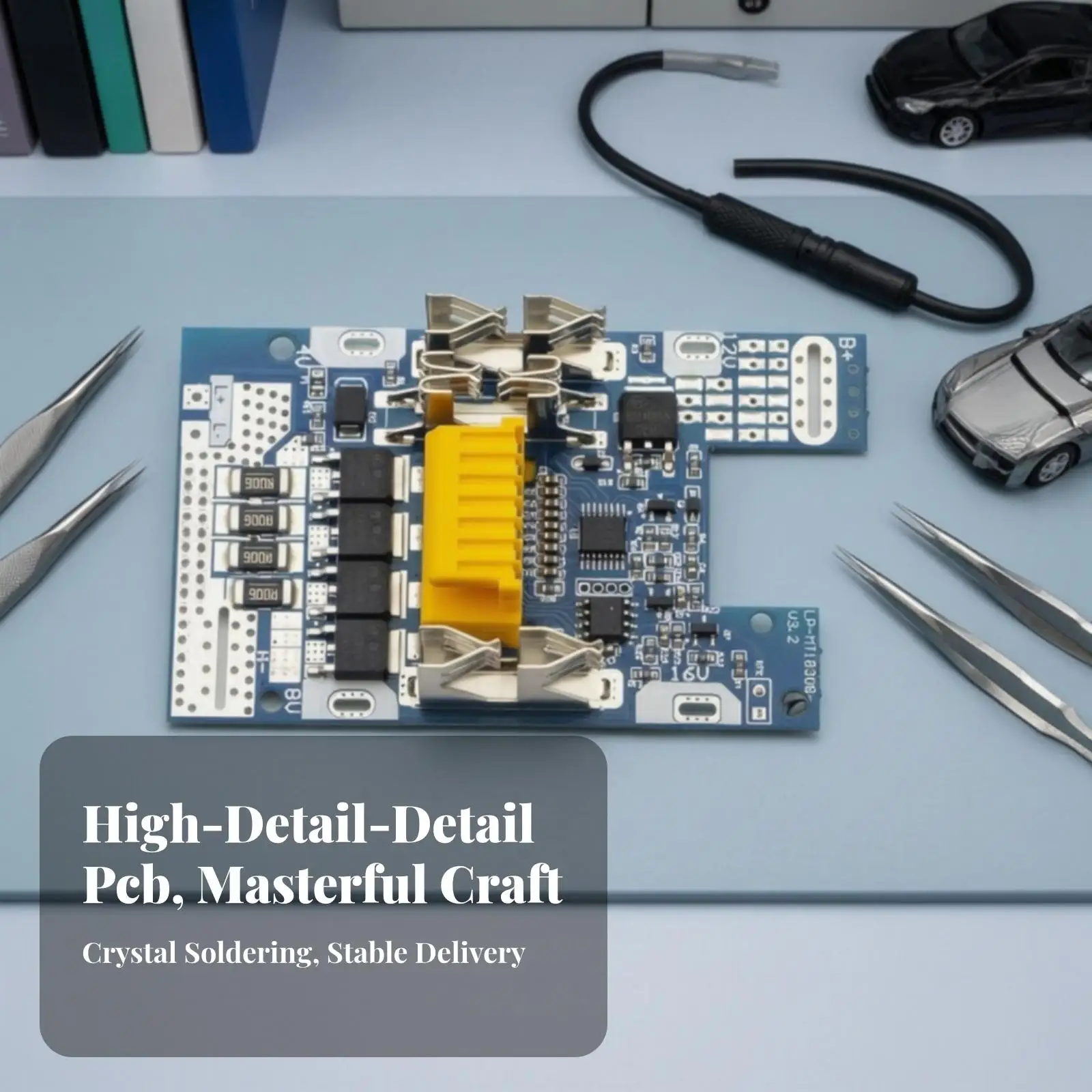Industrial Housing Shell for Makita 18V Battery Rebuild Kit with PCB Circuit Board Replacement Case