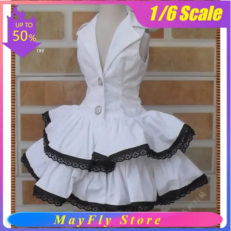 

1/3 1/4 1/6 Scale Fashion Female Soldiers Basic Versatile Sleeveless Suit Vest Dress for Big Size Doll BJD Action Figure Body