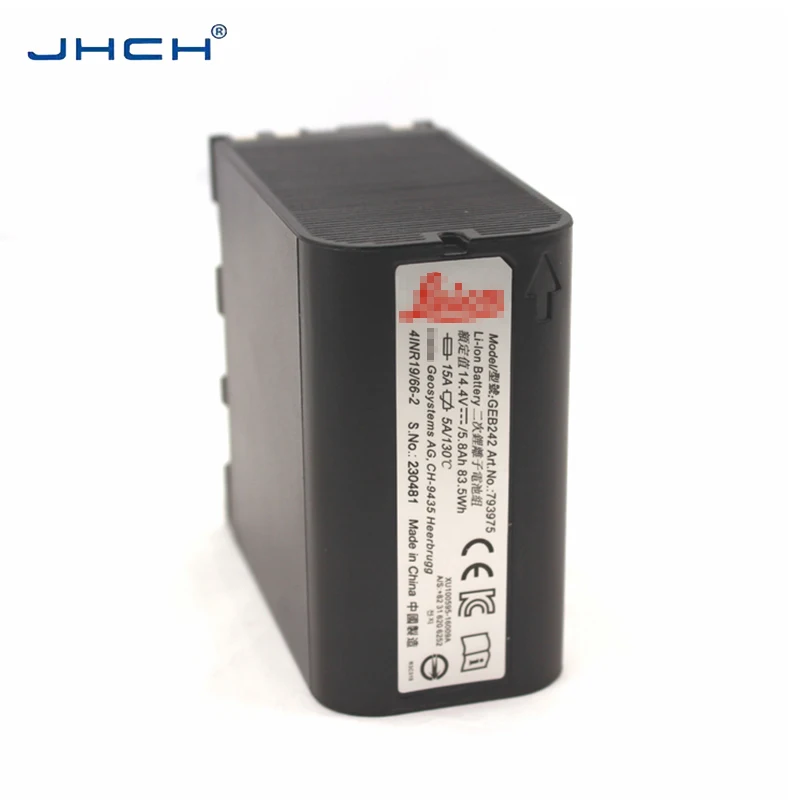 GEB242 Battery for Leicca TS30 TS50 TS60 TM30 TM50 Total Station ScanStation C10/P20 Laser Scanner