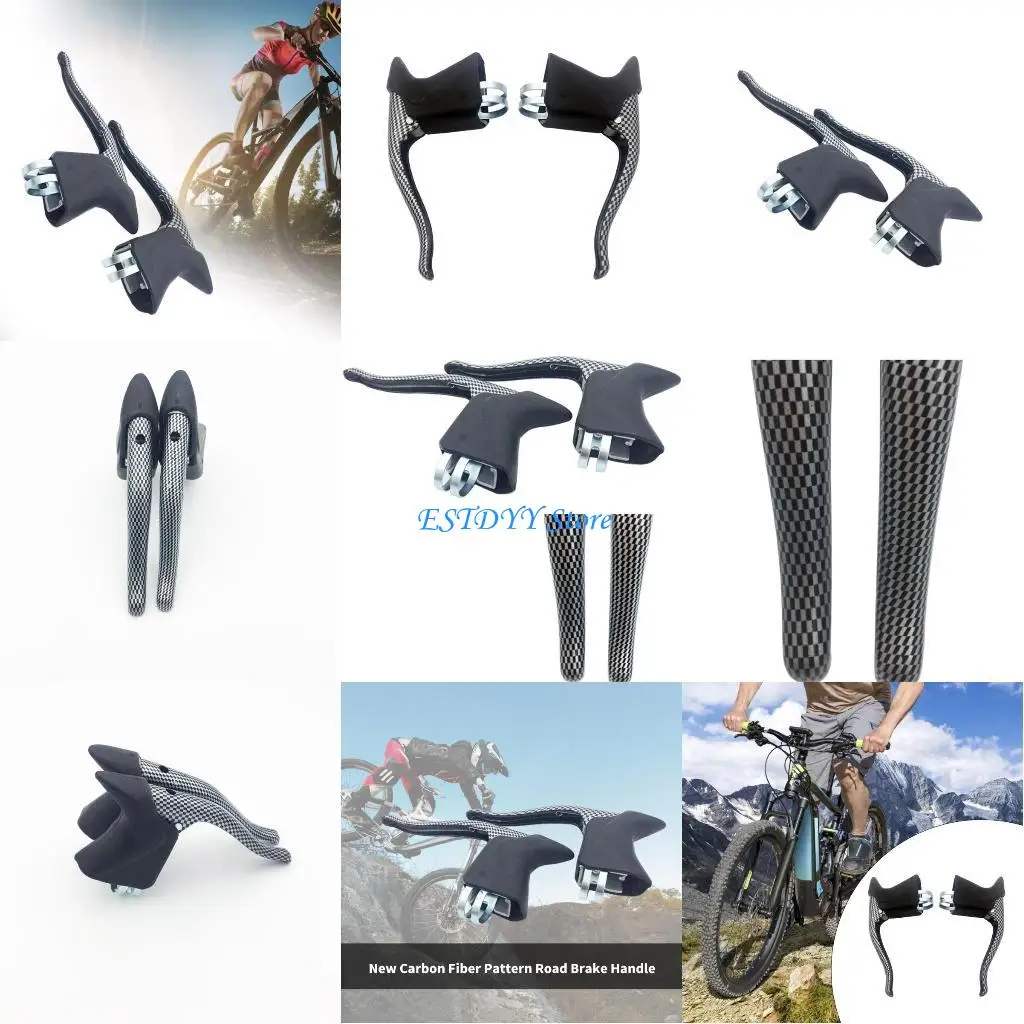 

G6DE Cycling Brake Levers Handle Mountain Bike Aluminium Alloy Bicycles Brakes Levers