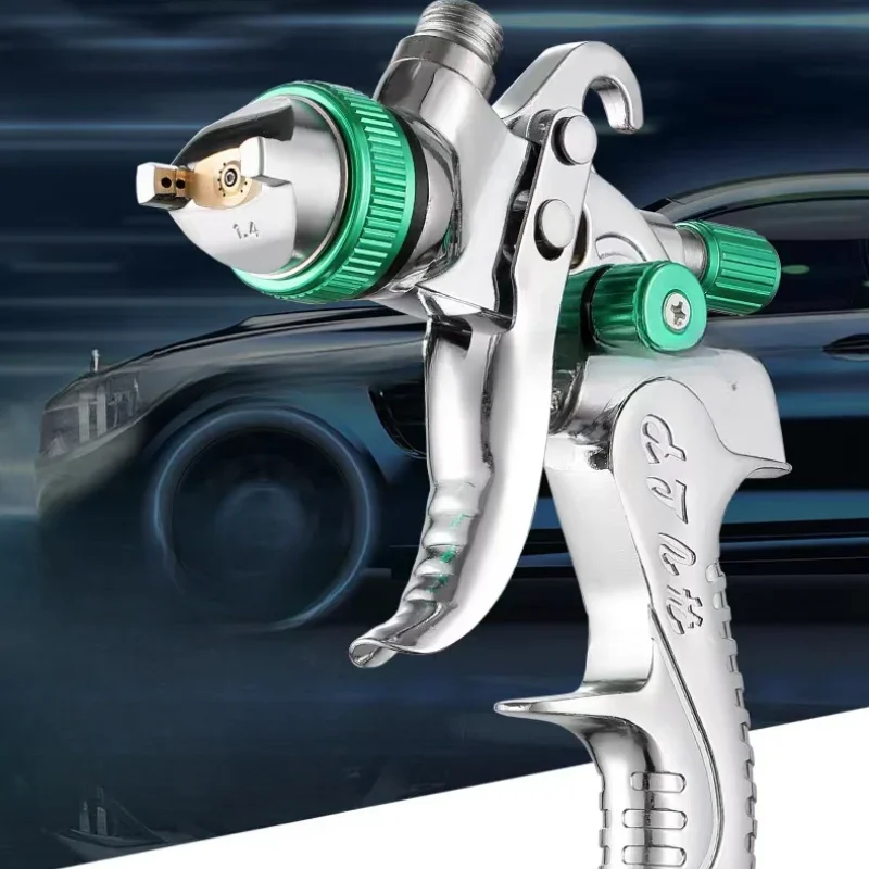 

Pneumatic Spray Gun for Automotive Sheet Metal High Atomization Pot Type Paint Gun Sturdy and Durable Furniture Decoration