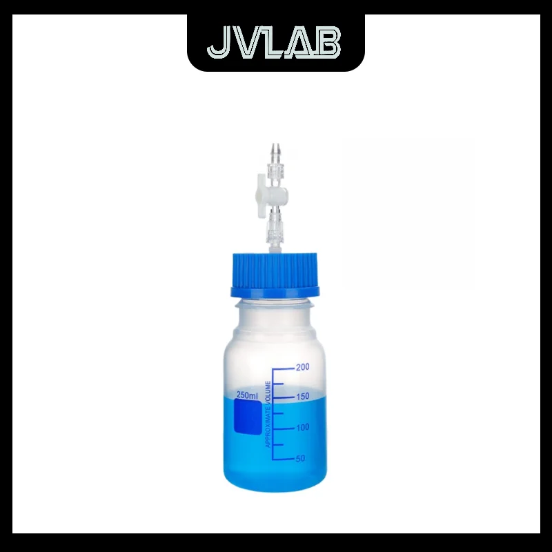 

Negative Pressure Buffer Bottle Waste Liquid Sampling PP Switch Valve Feed 100-2000ml Bottle Vacuum Fermentation Tank JVLAB