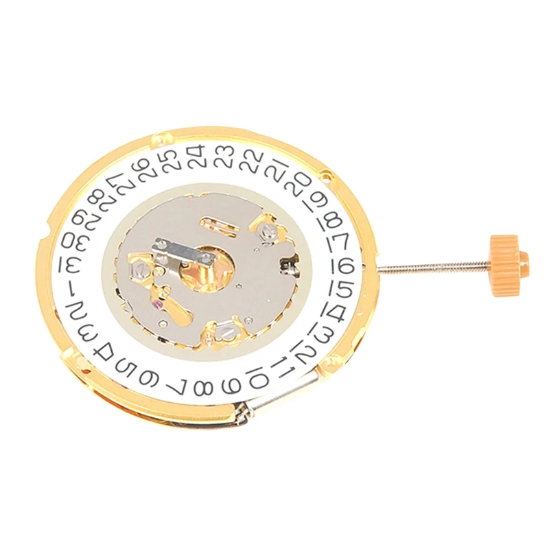 6004D Watch Movement 6004Two And A Half Needle Movement 3 O'clock Calendar Quartz Watch Movement Accessories For RONDA