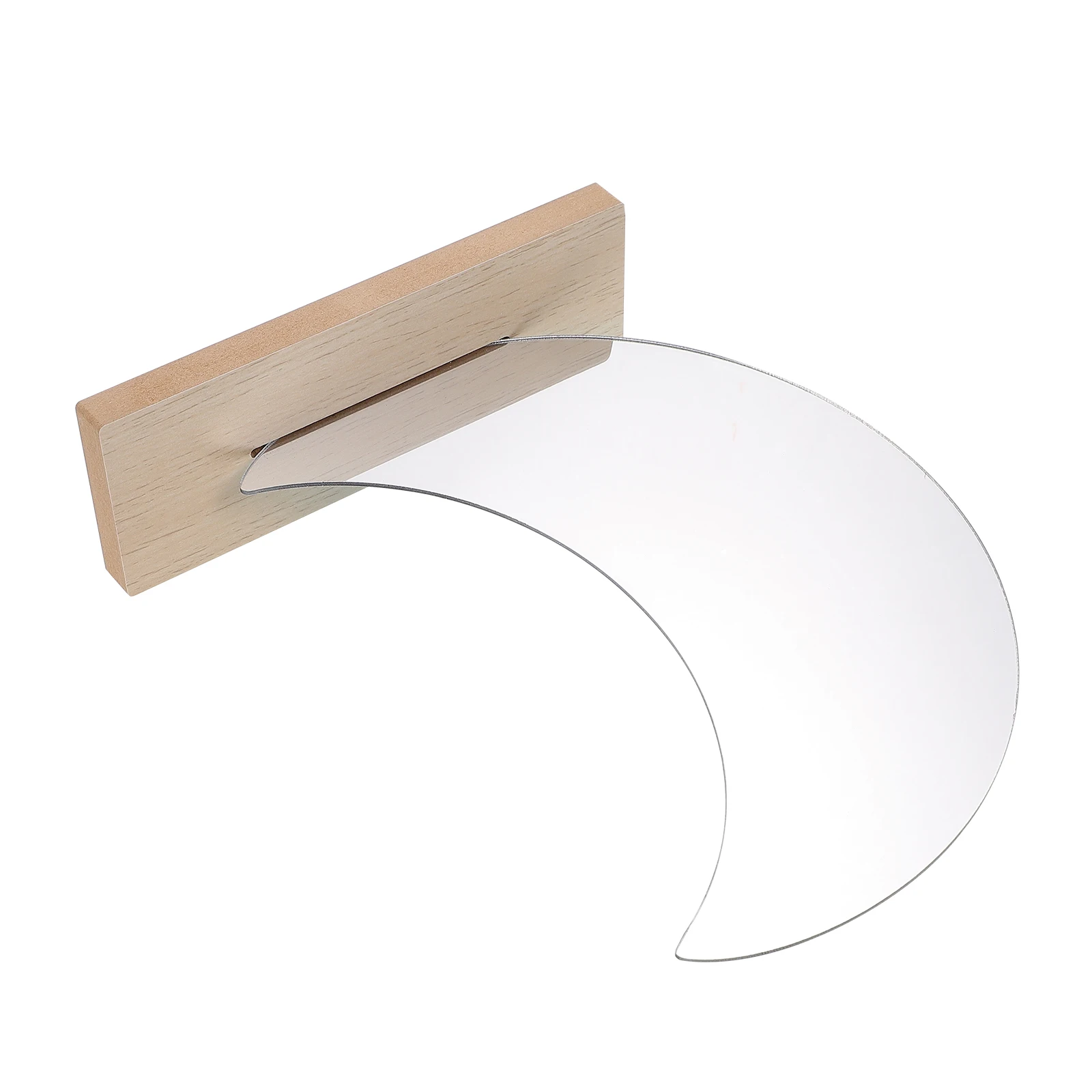 

Irregular Acrylic Cloud Vanity Mirror Compact Size Clear Smooth Irregular Shaped Makeup Mirror Girl Makeup Desktop Home Decor