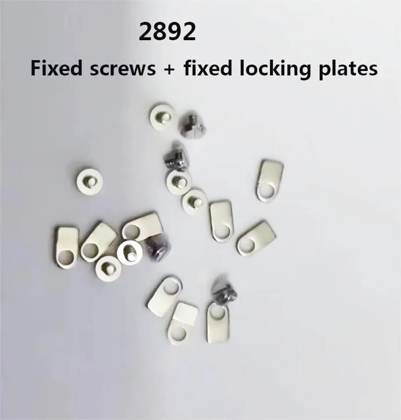 10 sets / Movement Screws Suitable For 2892 Movement Fixing Machine Lock Plate Fixing Machine Screws Watch Movement Accessories