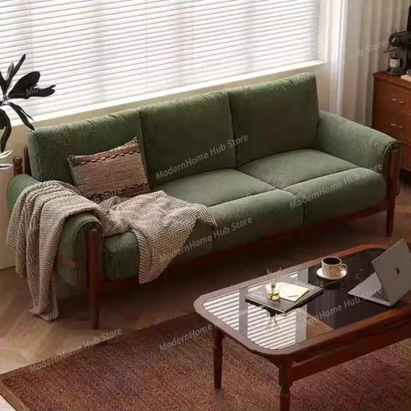 Italian Aesthetic Living Room Sofa 3 Seater Luxury Modern Bedroom Living Room Sofas Lounge Lazy Schlafsofa Bett Furniture Home