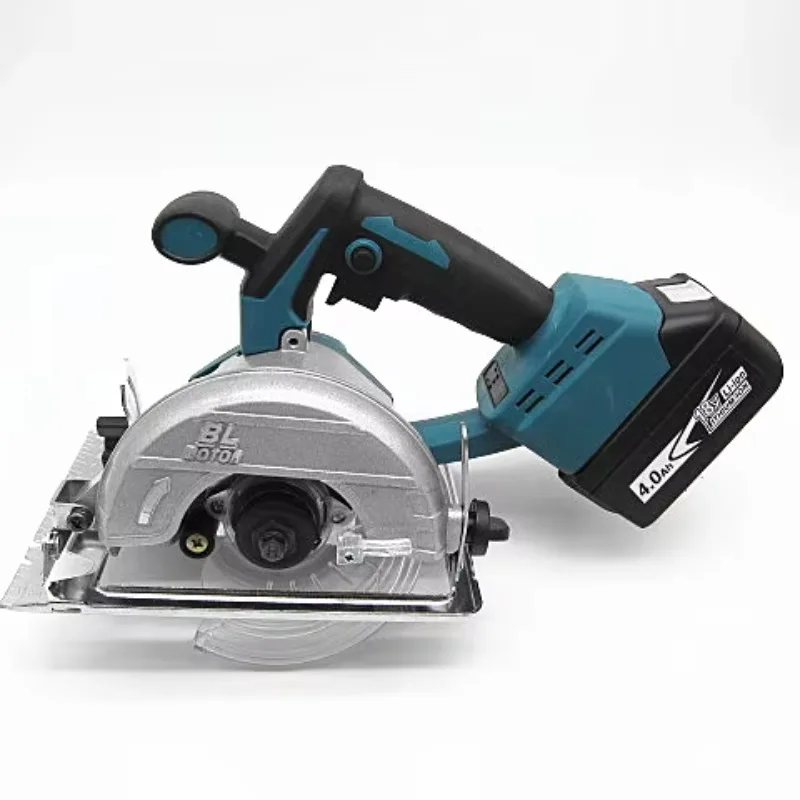 5 Inch 20V Industrial Grade Cordless Brushless Electric Circular Saw Machine with 5Ah Battery for Tile & Wood Cutting