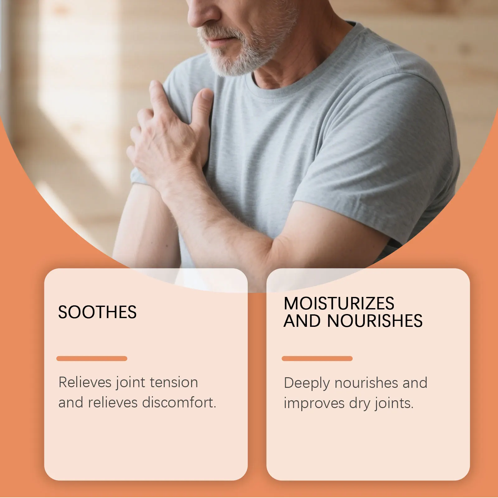 Nerve Soothing Cream Quickly Relieves Joint Pain And Discomfort Gentle Care For Knee And Shoulder Joints Muscle Care Cream 50g
