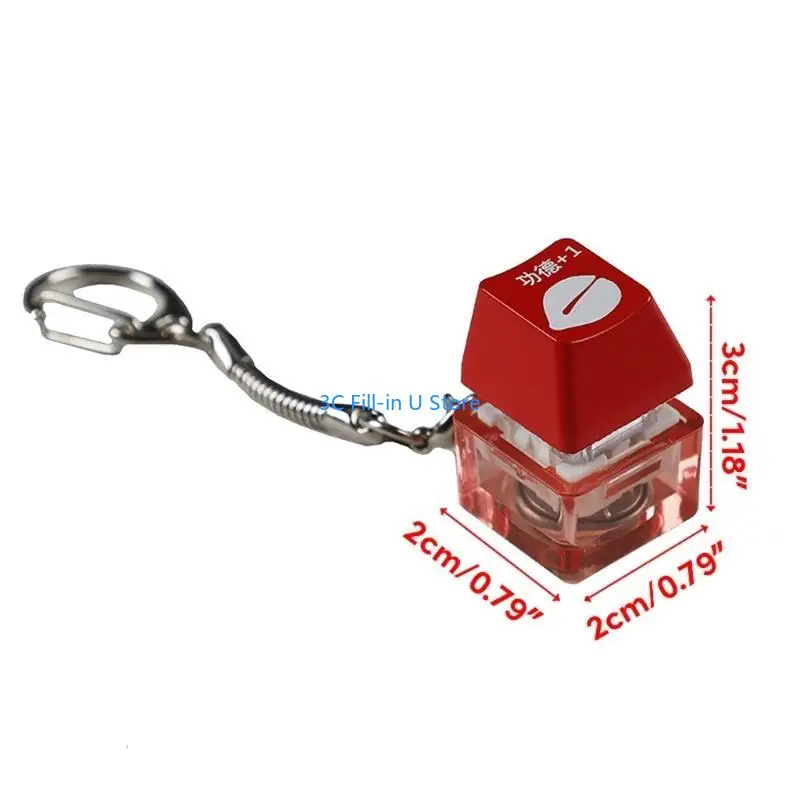 G8TAメカニカルキーボードスイッチテスター可聴RGBスイッチキーチェーンストレスリリーフ