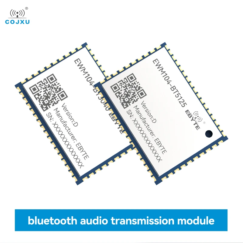 Moduł audio Bluetooth BLE5.1/5.2 QCC3040 QCC5125 COJXU EWM104-BT3040/BT5125 APTX I2S DAC SPDIF Interface