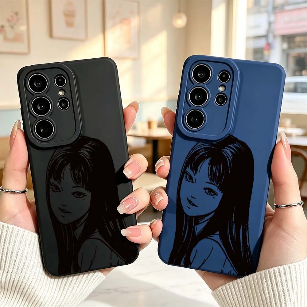 Junji Ito Tomie For Samsung Galaxy S26 S25 S24 S23 S22 S21 A55 A54 A35 A15 Ultra FE Plus Phone Case Cover