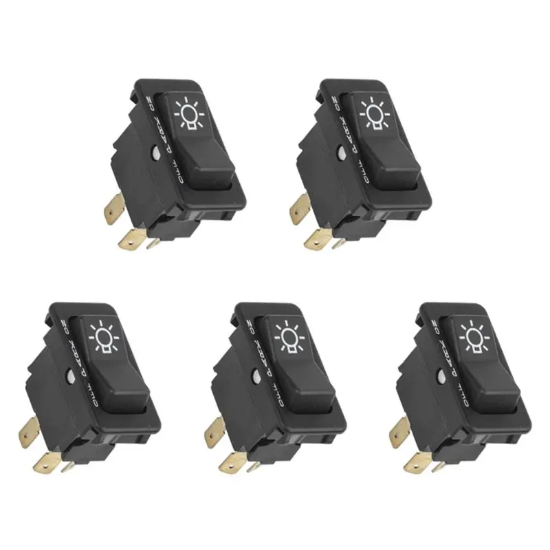 A20K-Head Light Lamp Switch Button 5 Pcs For Car Headlight Switch 1661234C1 1661234C2 8941K535 577.55520 For International 4900