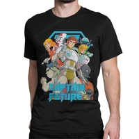 Men Women T-Shirts Captain Future Cartoon Comet Crew Casual Cotton Tee Shirt Short Sleeve T Shirts Crew Neck Clothes Gift Idea
