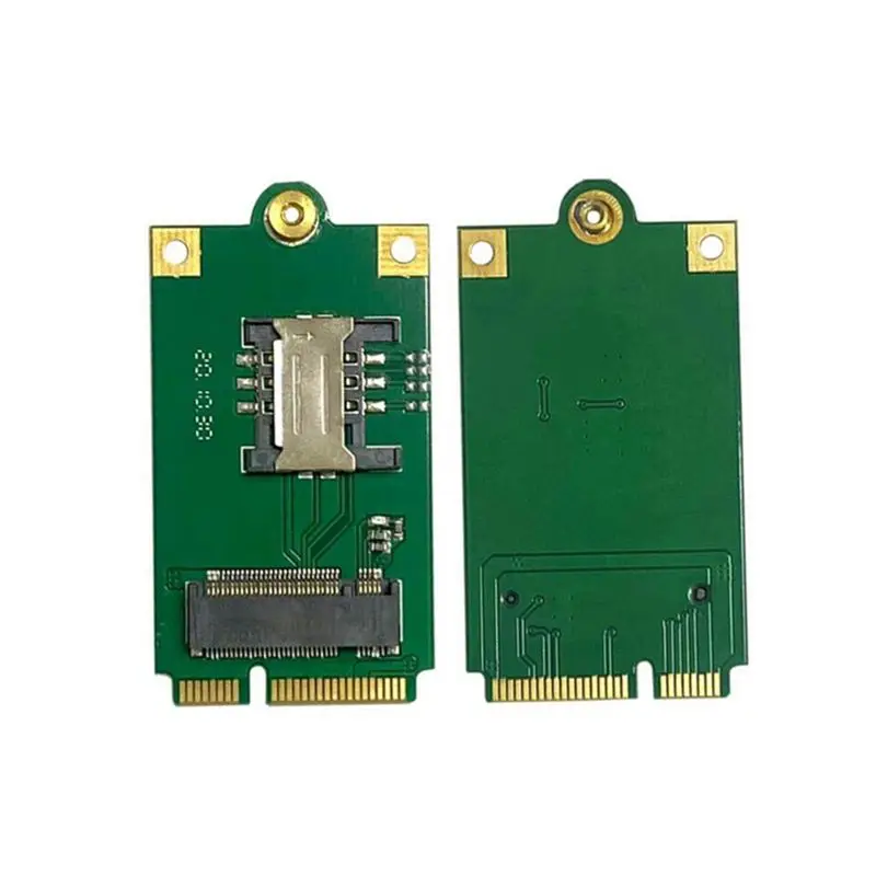 Exquisite-10X 4G 5G M.2 To Pcie Adapter NGFF To Mini Pci-E Adapter Board With SIM Card Slot For L860-GL DW5820E DW5816E EM7455