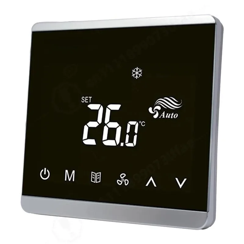 Suitable for McQuay Fan Coil LCD Thermostat Intelligent Wired Temperature Control Switch
