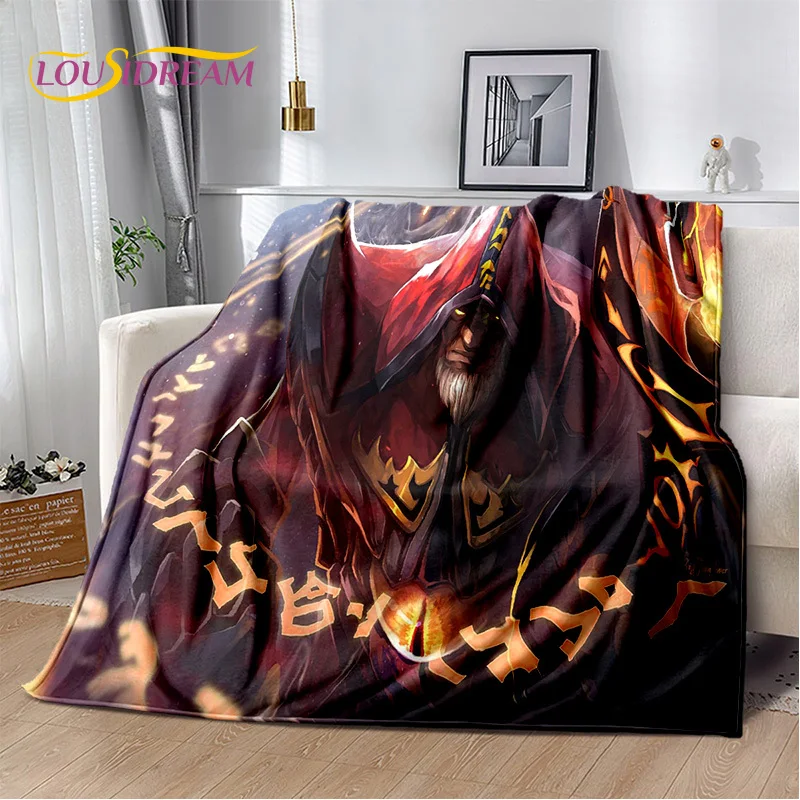 

RPG Dota2 Classics Game Gamer Blanket,Soft Throw Blanket for Home Bedroom Bed Sofa Picnic Travel Office Rest Cover Blanket Kids