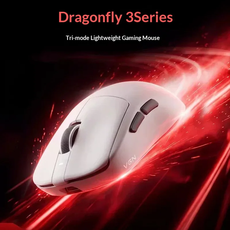 souris-sans-fil-vgn-dragonfly-3-pro-legere-faible-latence-trois-modes-longue-duree-de-vie-de-la-batterie-design-ergonomique-souris-de-jeu