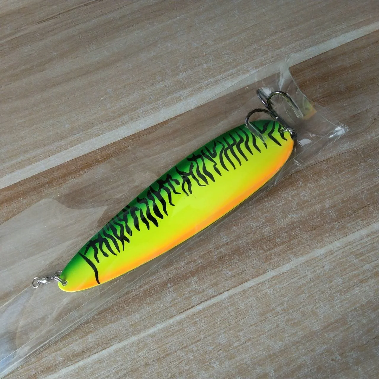 Swolfy Cuchara metálica – Wobbler de fundición lenta para lucio