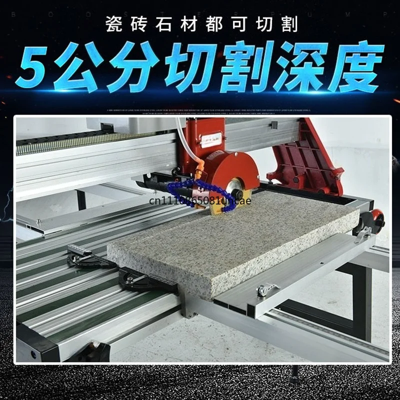 Table Automatic Water Jet Stone Cutter Tile Marble Chamfering Machine For Roman Column Window Line Making