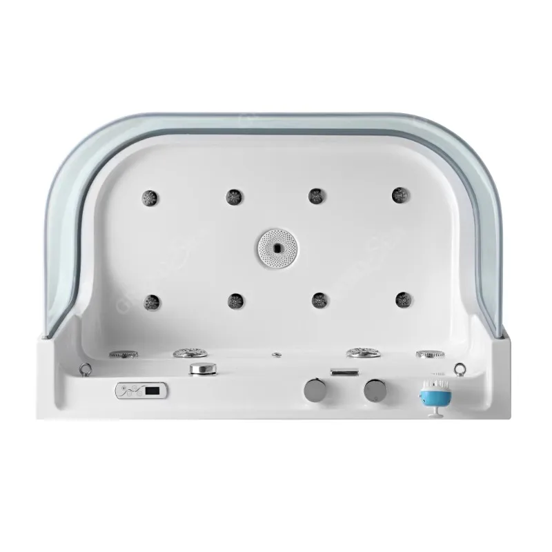 Indoor Use Free-standing Acrylic Bath Dog Grooming Cleaning Bath Spa Bath