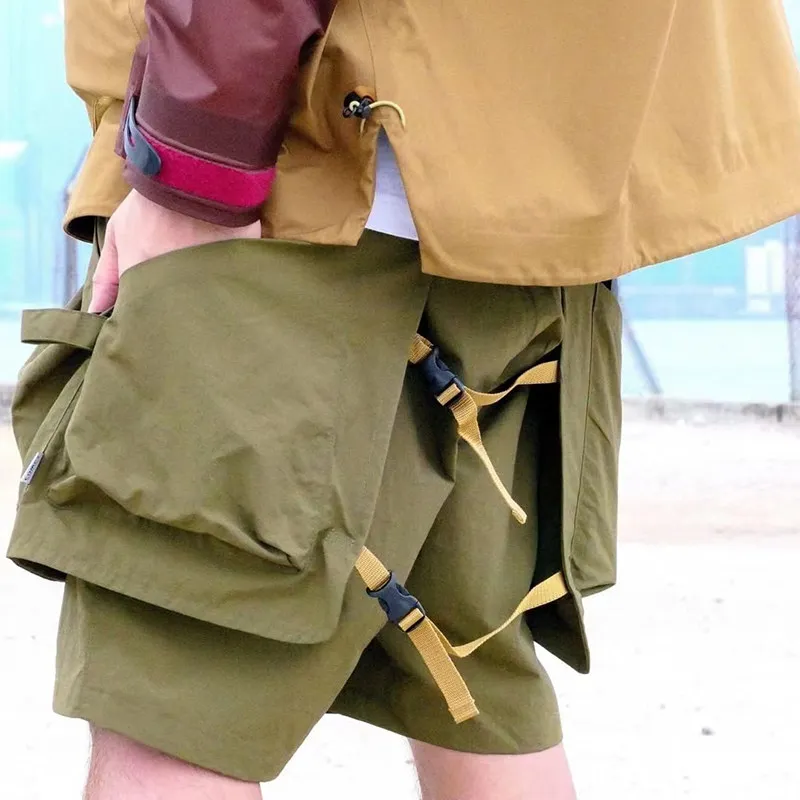 COMFY Japanese-style Waterproof Outdoor Pants Three-dimensional Casual Shorts