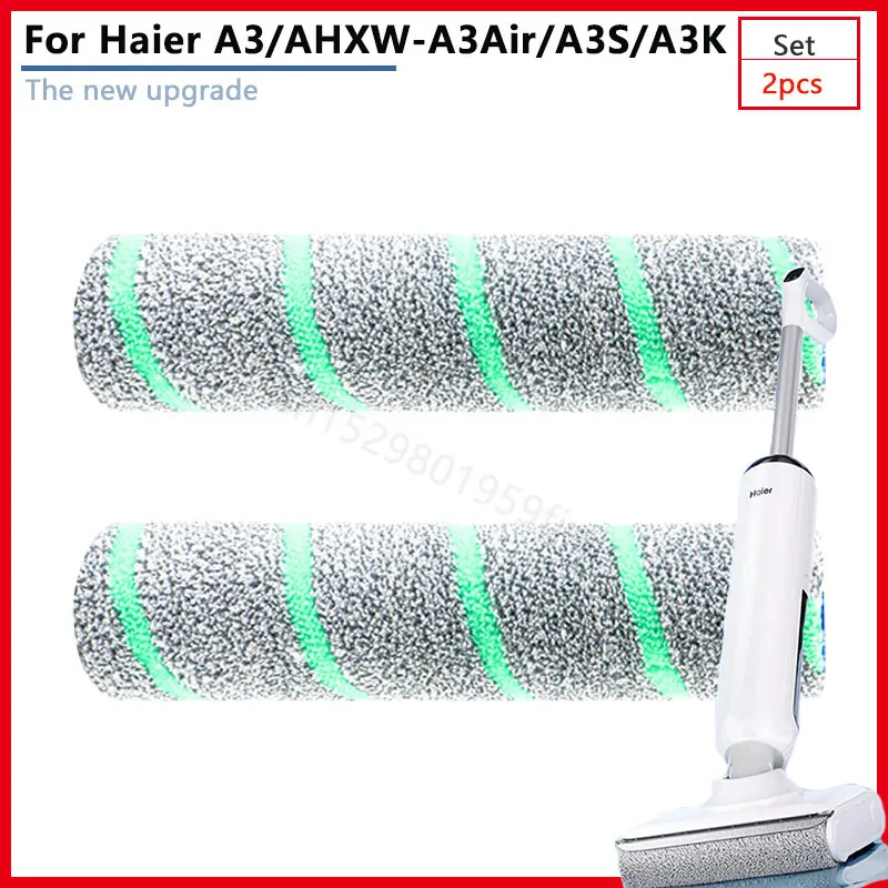 Sostituzione spazzola a rullo A3 per Haier Scrubber AHXW-A3Air A3S A3K Set di accessori per spazzatrice Parti per spazzole per pulizia pavimenti