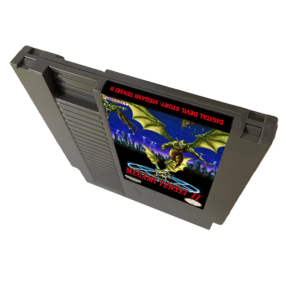 Digital Devil Story Megami Tensei II - 72Pins Video Game NES Game Cartridge For Nintendo Entertainment System Console - ENG