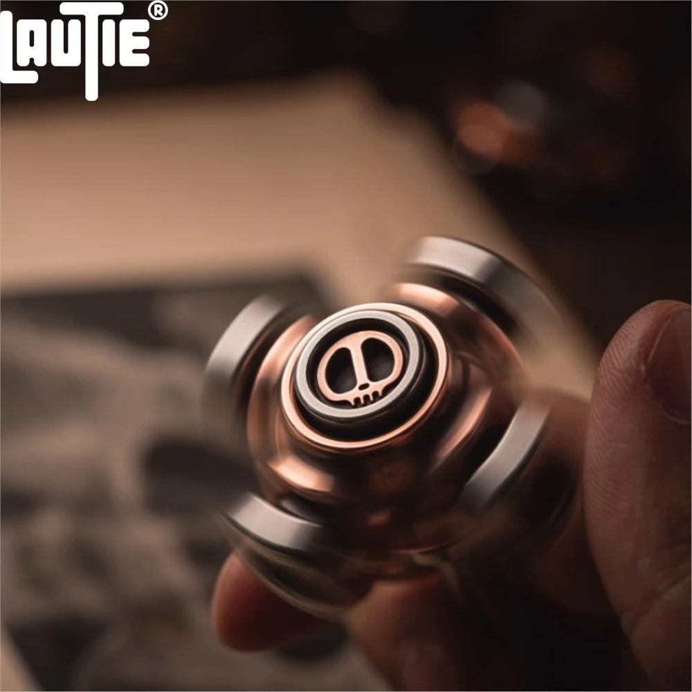 LAUTIE X Bone Fidget Spinner Naughty Bone 2099 Series Metal Fidget Toys For Adults Cool EDCGadgets Edc Spinner