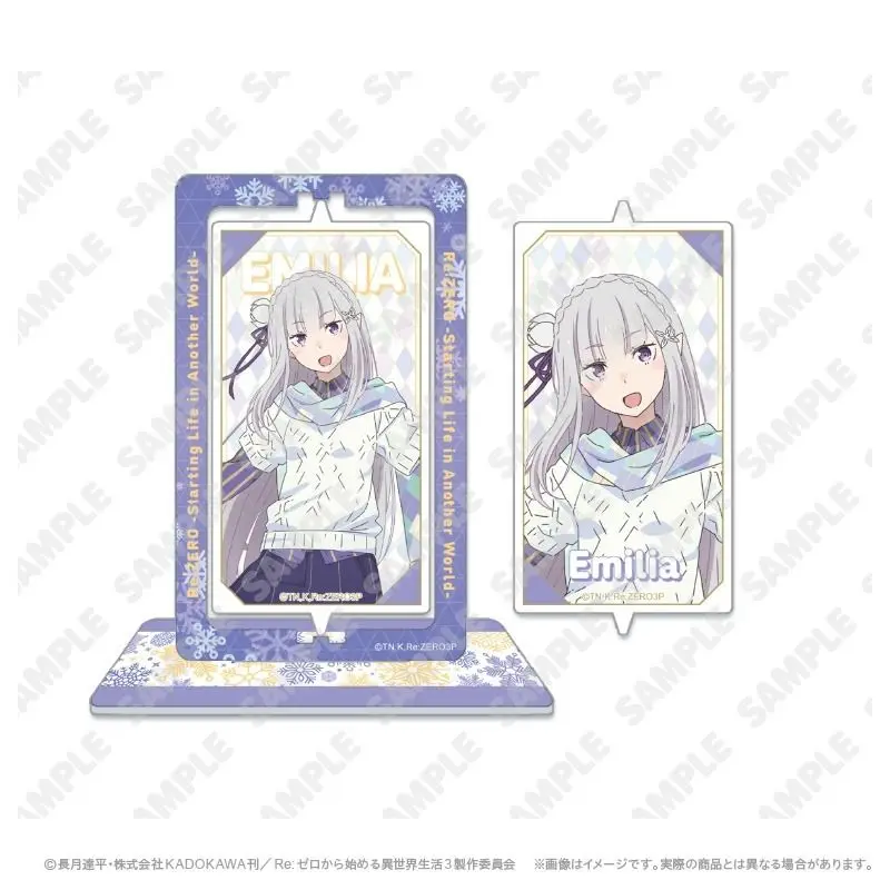 

Япония Атфисы Товары Re Zero Початок жизни в другом мире жизни Haruhi Service Вращающийся стоячий знак